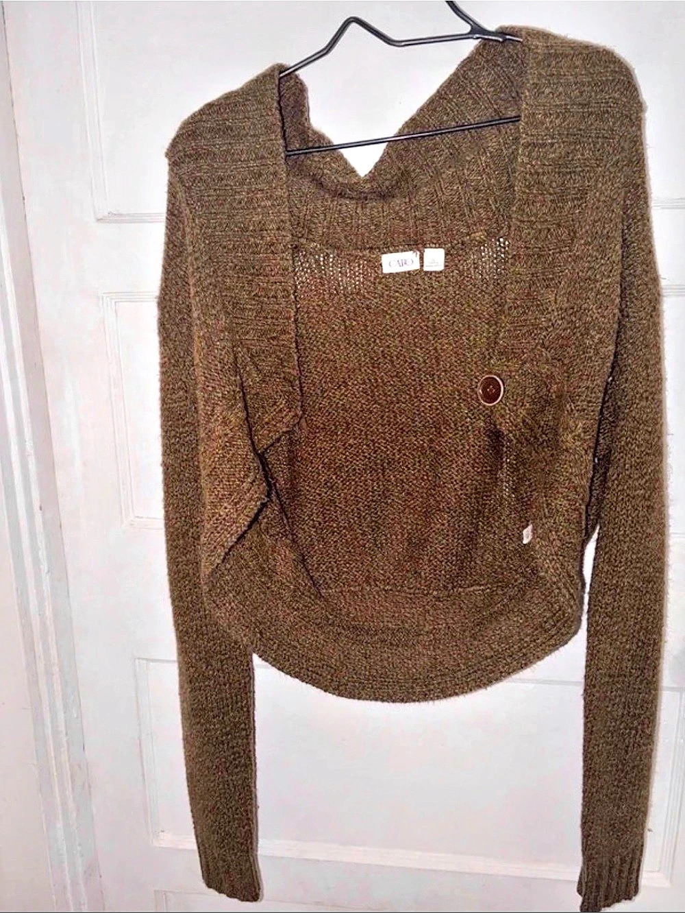Cato Brown Knit Sweater Size XL